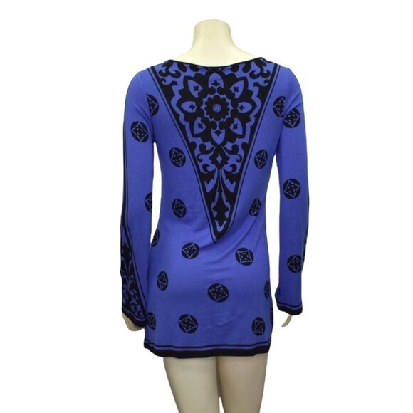 INC INTERNATIONAL CONCEPT bell sleeves tunic top - Picture 4 of 6